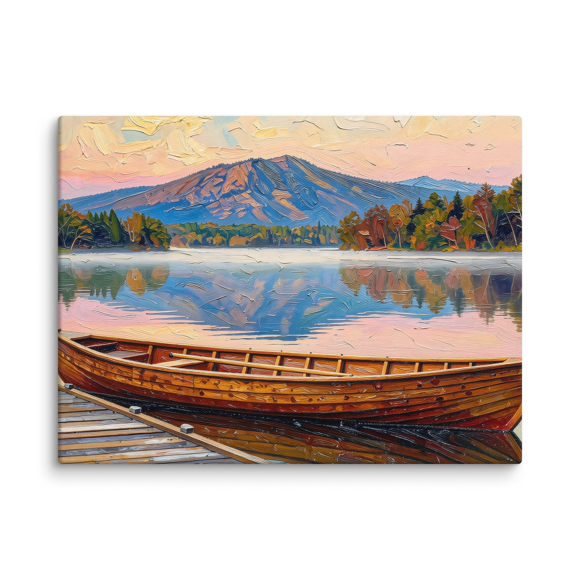 Guideboat at Dawn Canvas Print product image (1)