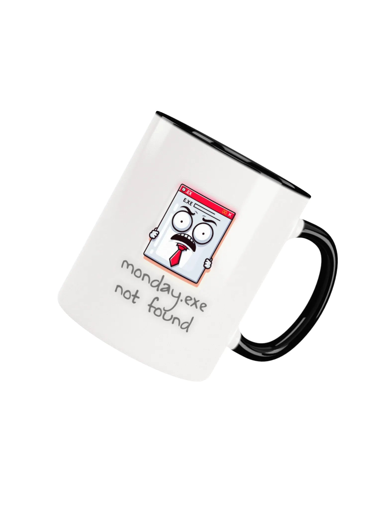 Monday.exe not found Ceramic Mug with Color Inside product image (49)