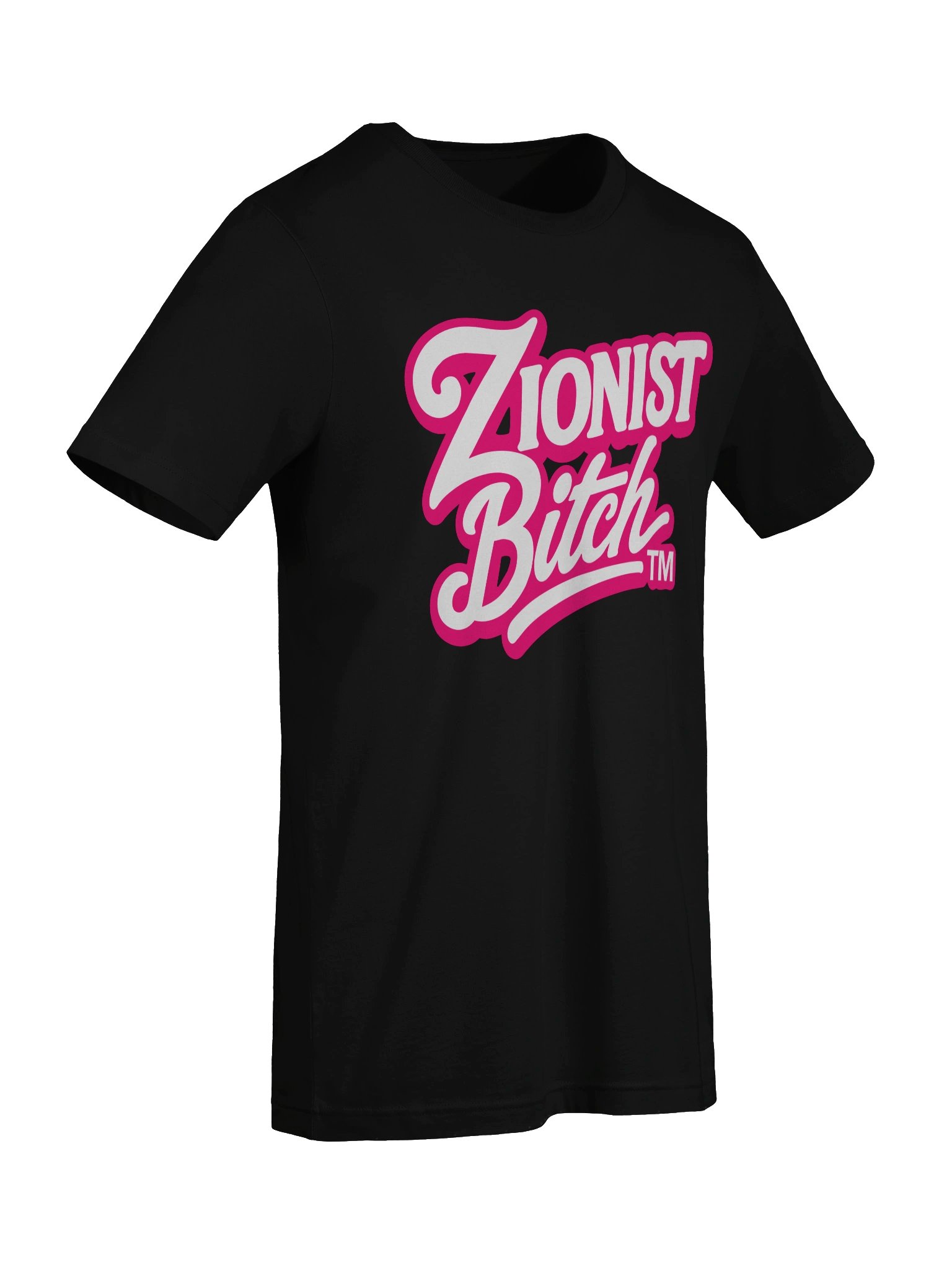 Zionist Bitch Script Tee (Black) product image (7)
