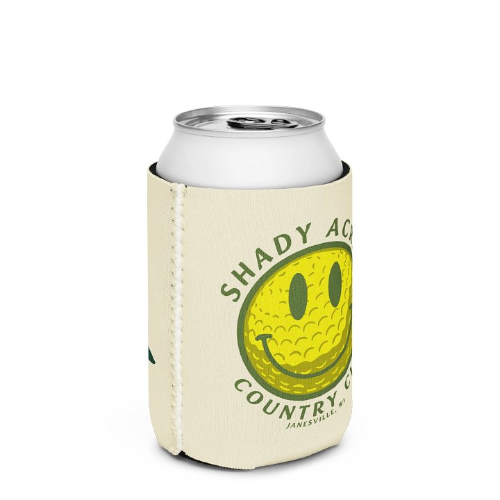 Smiley Golf Ball Coozie Can Cooler product image (2)