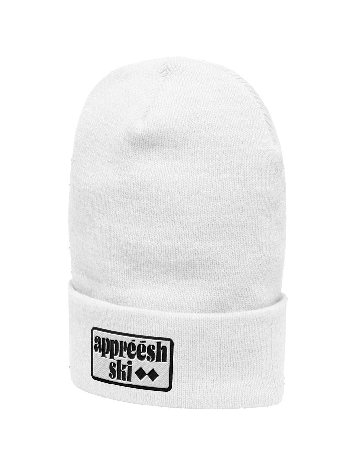 White Appreesh Ski Beanie product image (2)