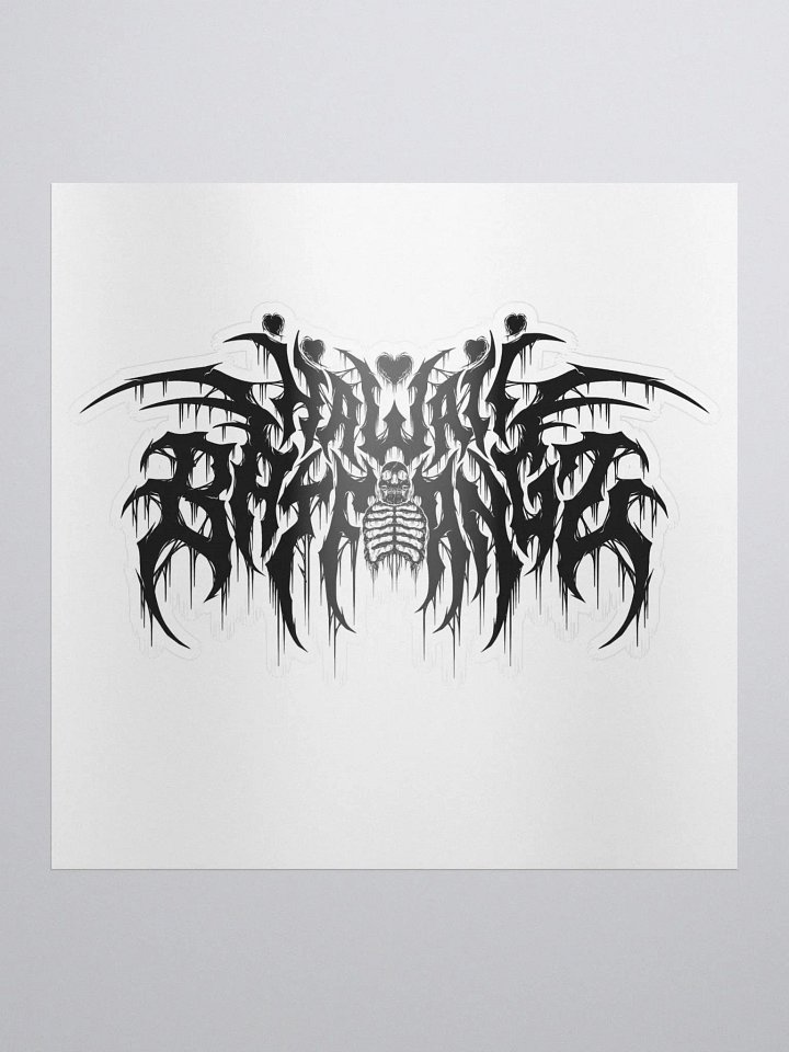 Kawaiibatfangz Metal Sticker [B] product image (1)