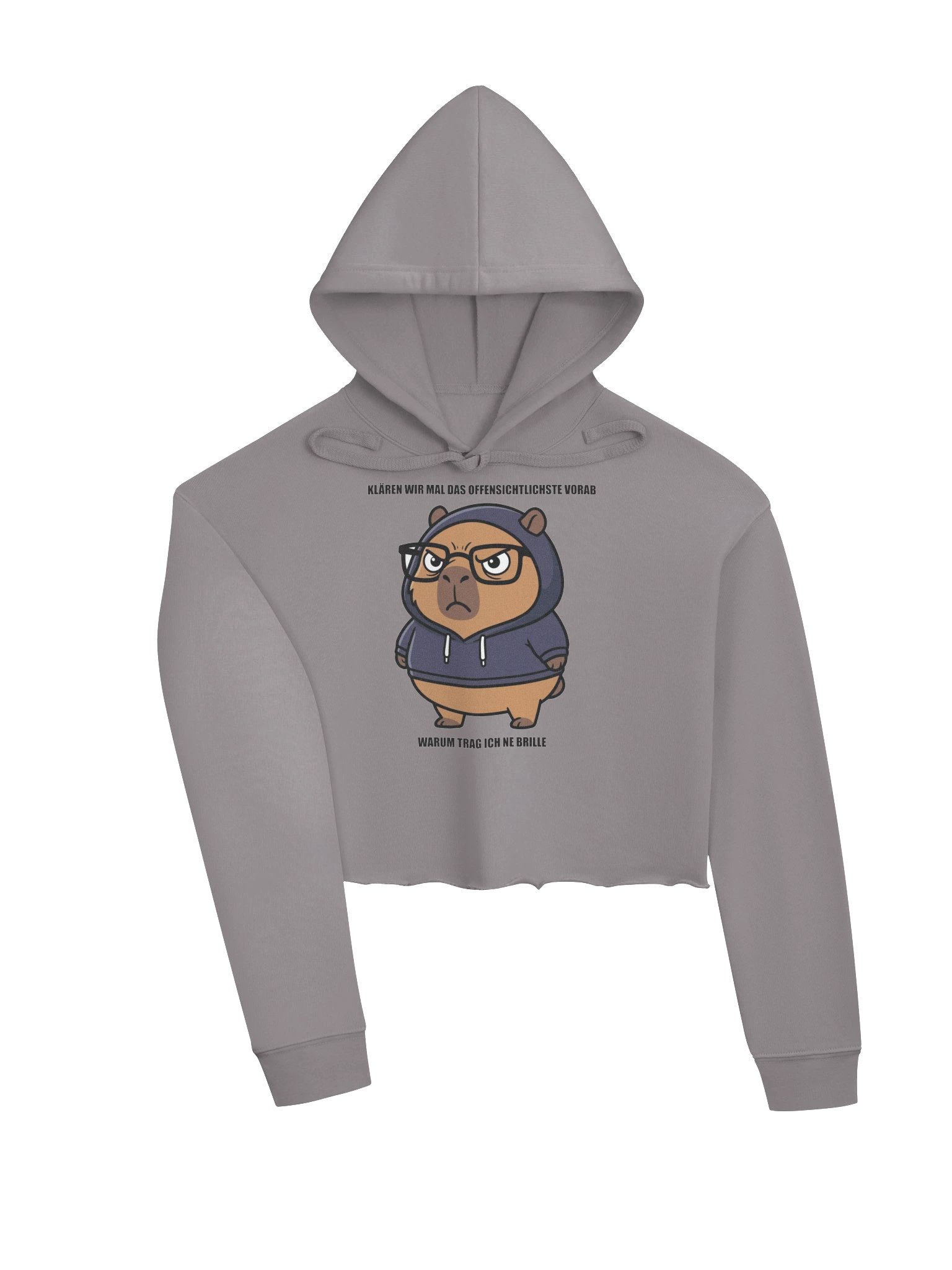 Bella+Canvas Women's Fleece Crop Hoodie product image (2)