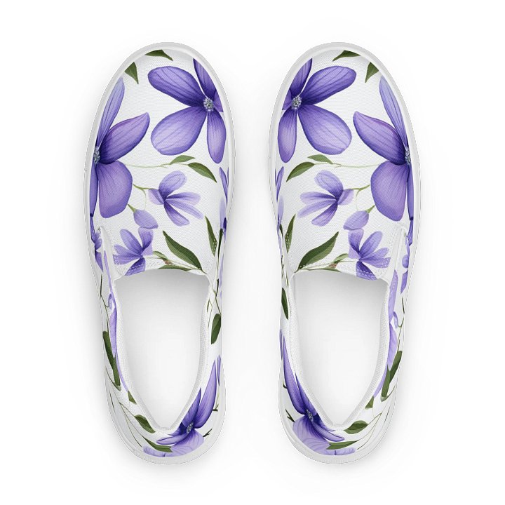 Floral Bliss Slip-On Canvas Shoes product image (1)