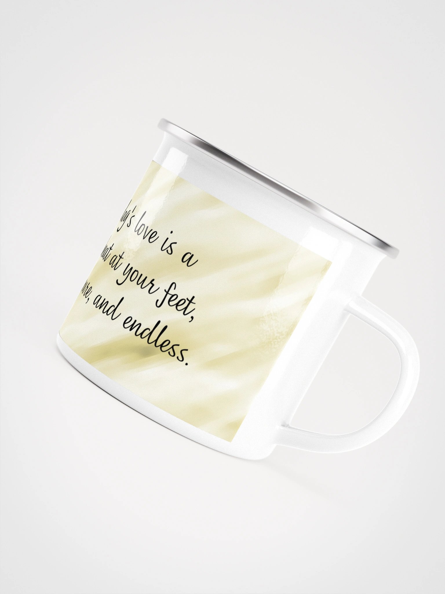 YOUR BEST FRIEND! / ENAMEL MUG 12oz WITH PERSONALIZED NAME product image (5)