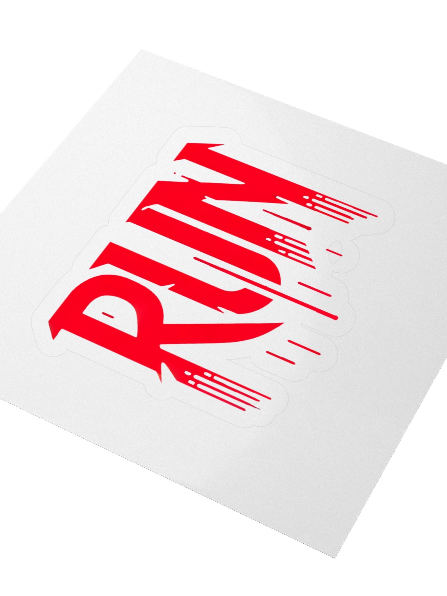 RUN (Bloody) - Sticker product image (3)