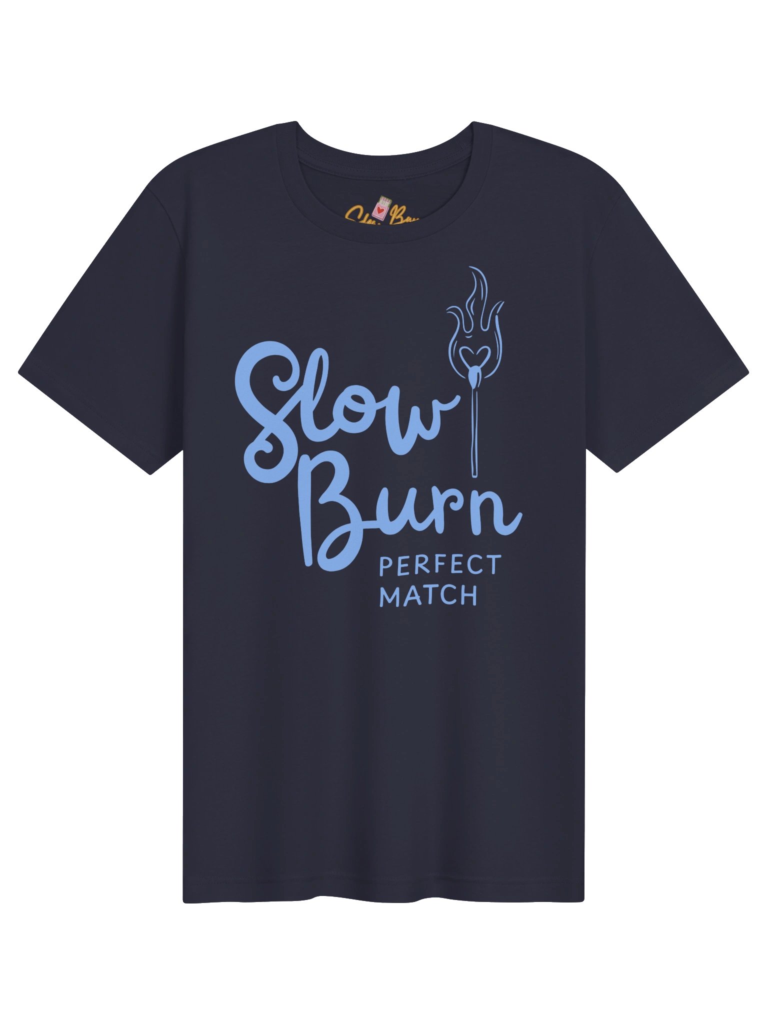 Slow Burn Perfect Match | Light Blue logo - B&C product image (1)