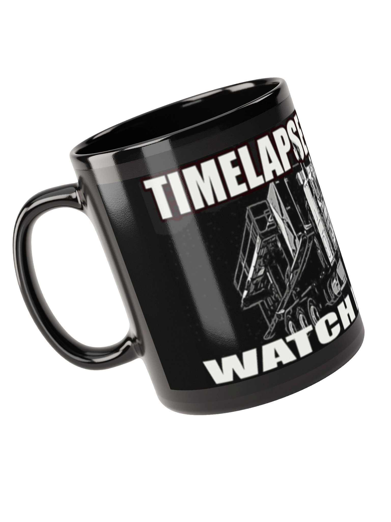 TIMELAPSE TRUCKER BLACK MUG product image (6)