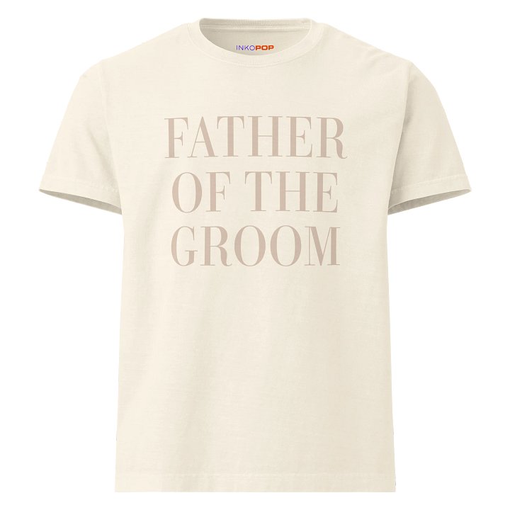 FATHER of the GROOM T-SHIRT product image (1)