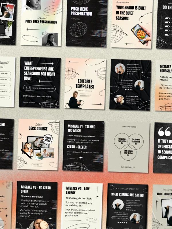 MRR/PLR Instagram Templates for Coaching product image (2)