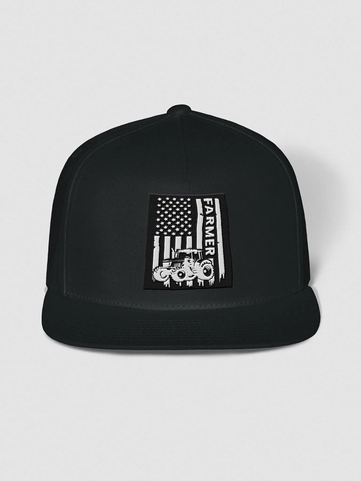 Patriotic Tractor Snapback Cap V2 product image (4)