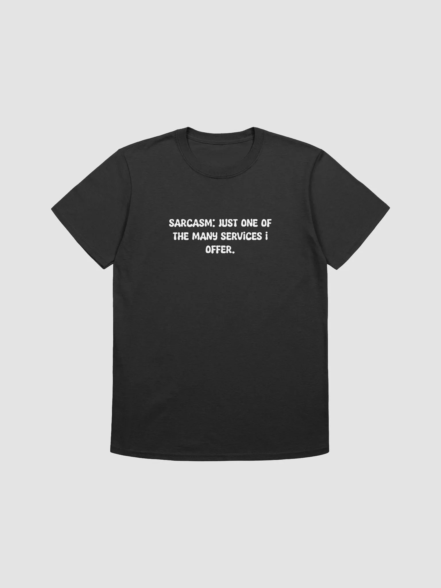 sarcasm t-shirt product image (1)