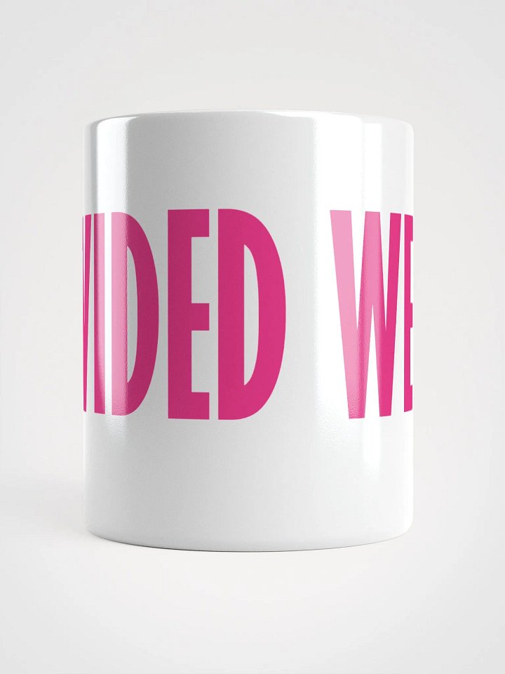 Divided We Fall - Pink - White Glossy Mug product image (2)