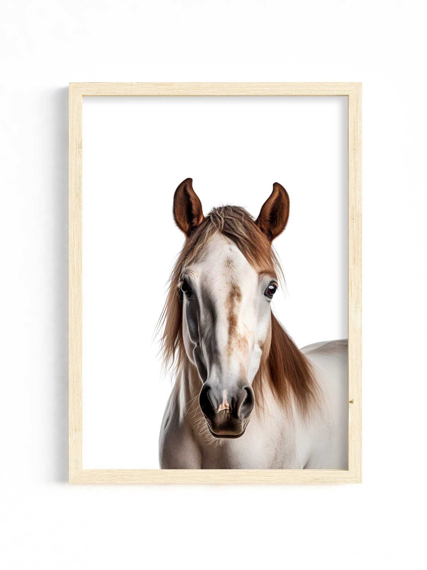 Farm Animal Spotted Horse Decor Print product image (1)