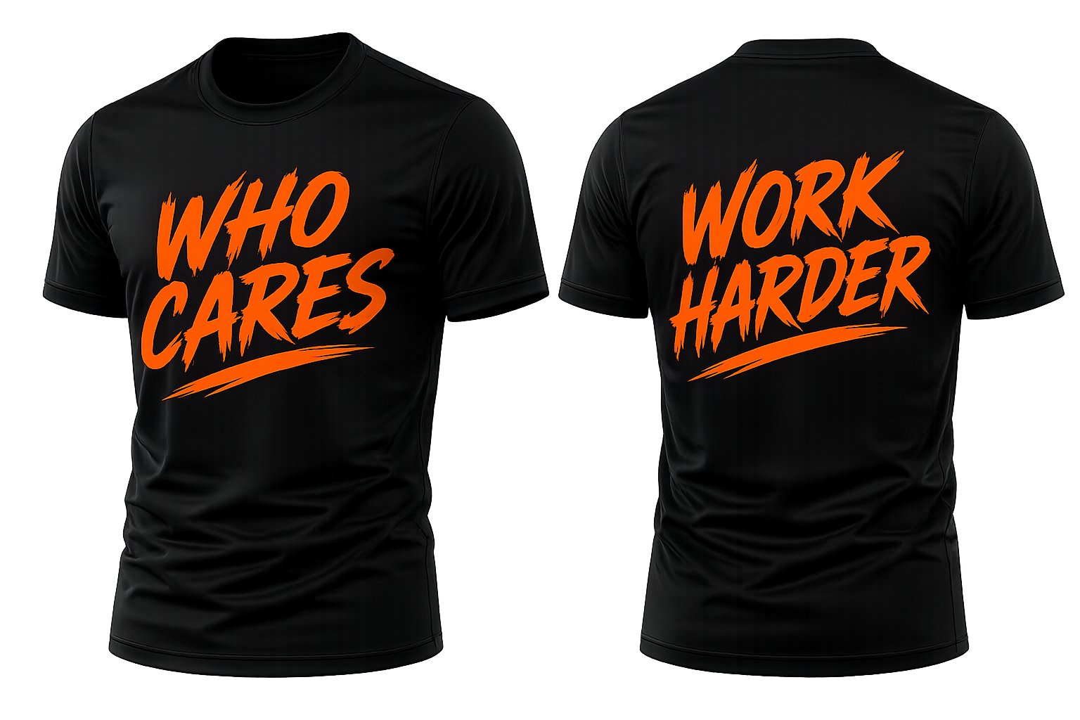 Who Cares, Work Harder Gildan Tee product image (3)