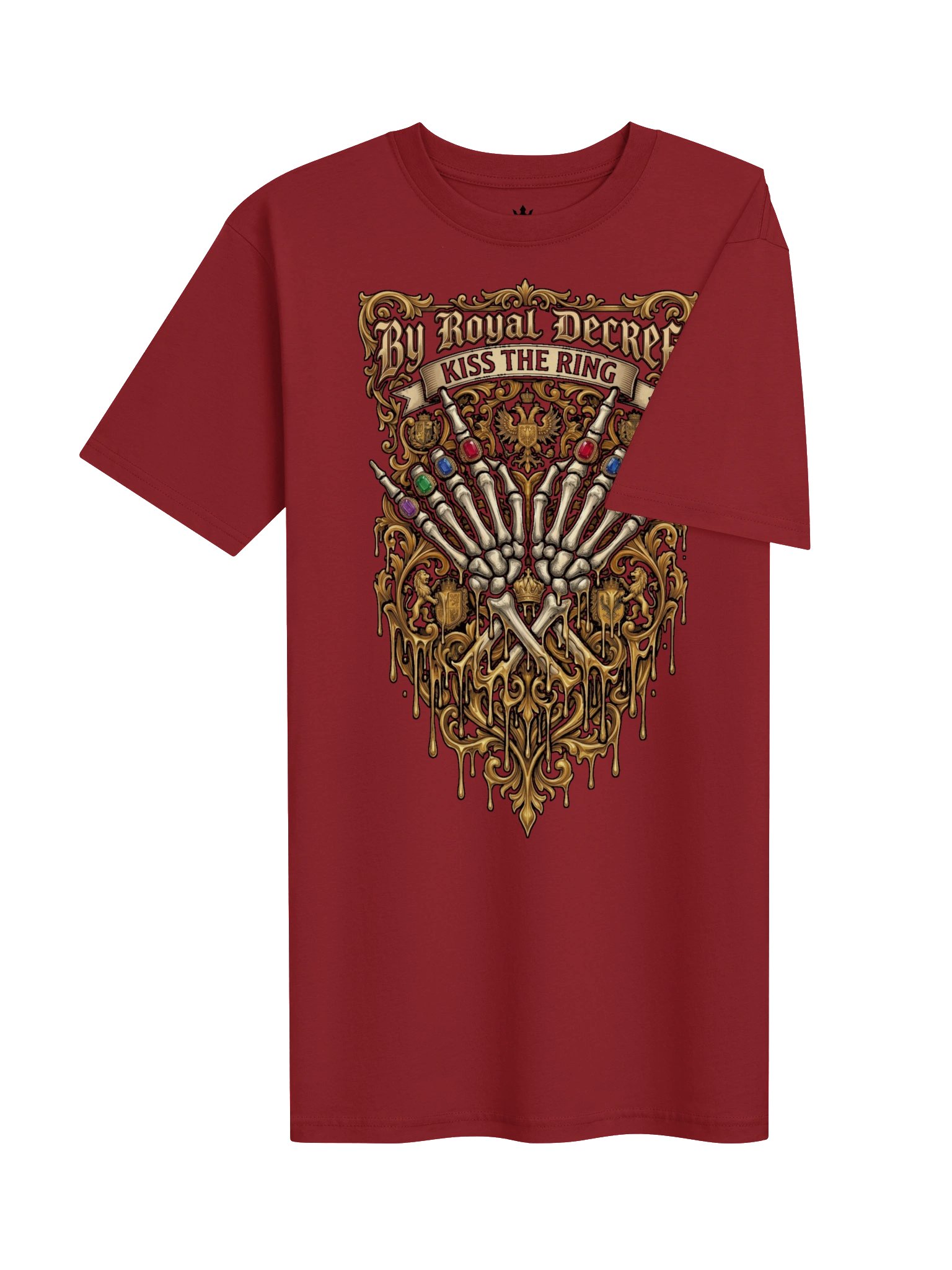 By Royal Decree - Kiss the Ring Royal Tee Red product image (4)