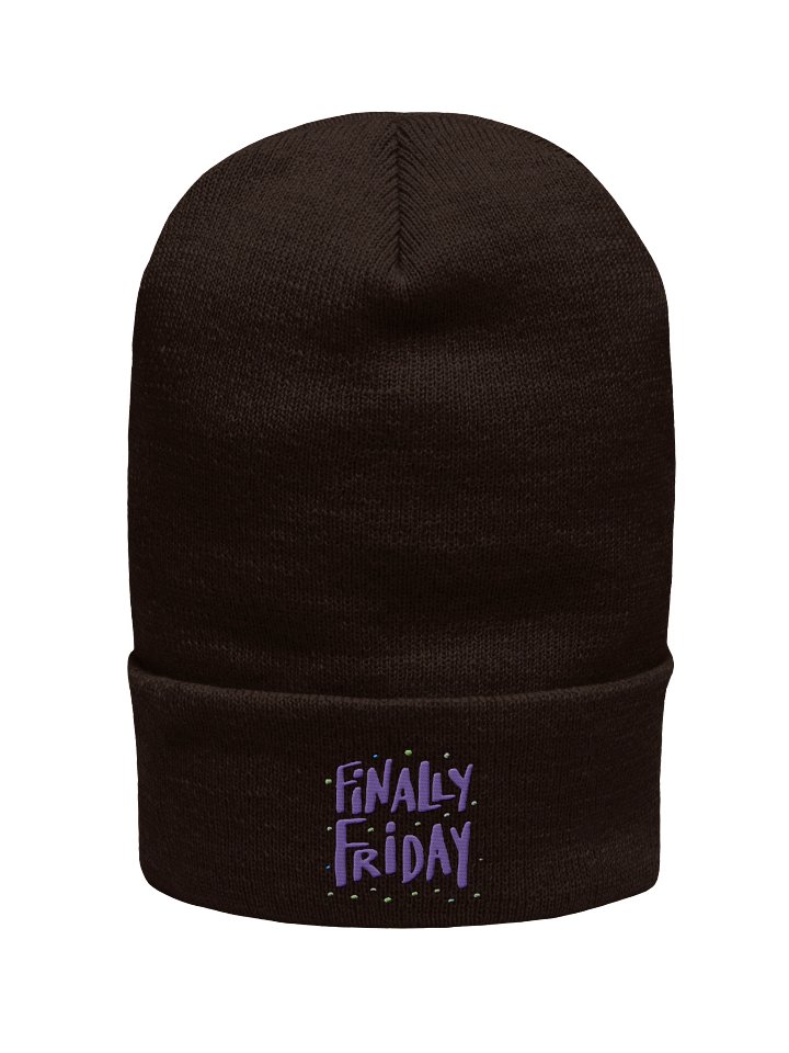 Finally Friday Cuffed Beanie product image (1)