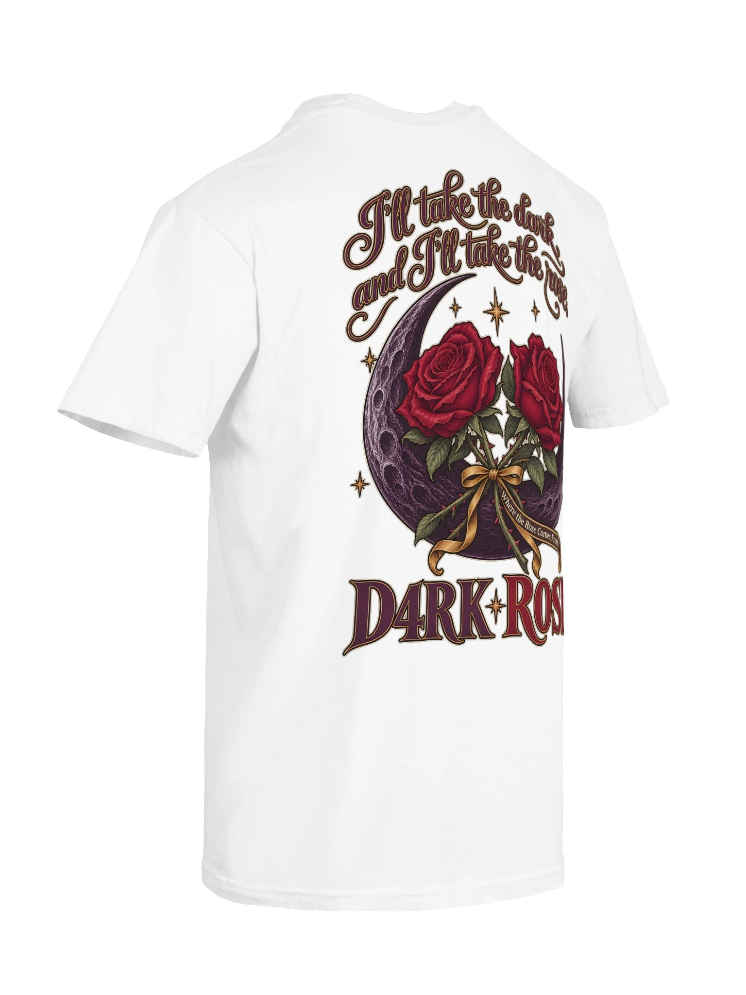 D4RK R0SE Where the Rose Comes From Heavyweight T-Shirt product image (8)