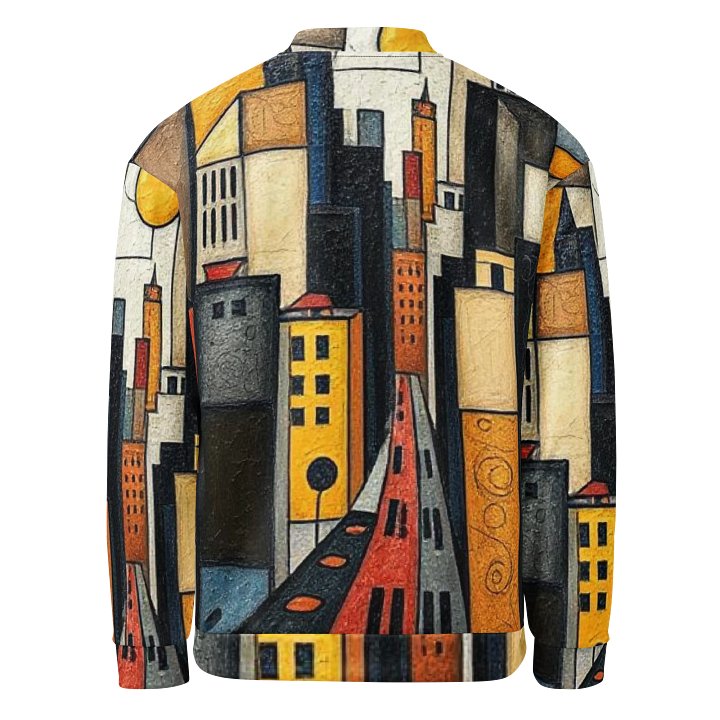 Abstract City Bomber Jacket product image (2)