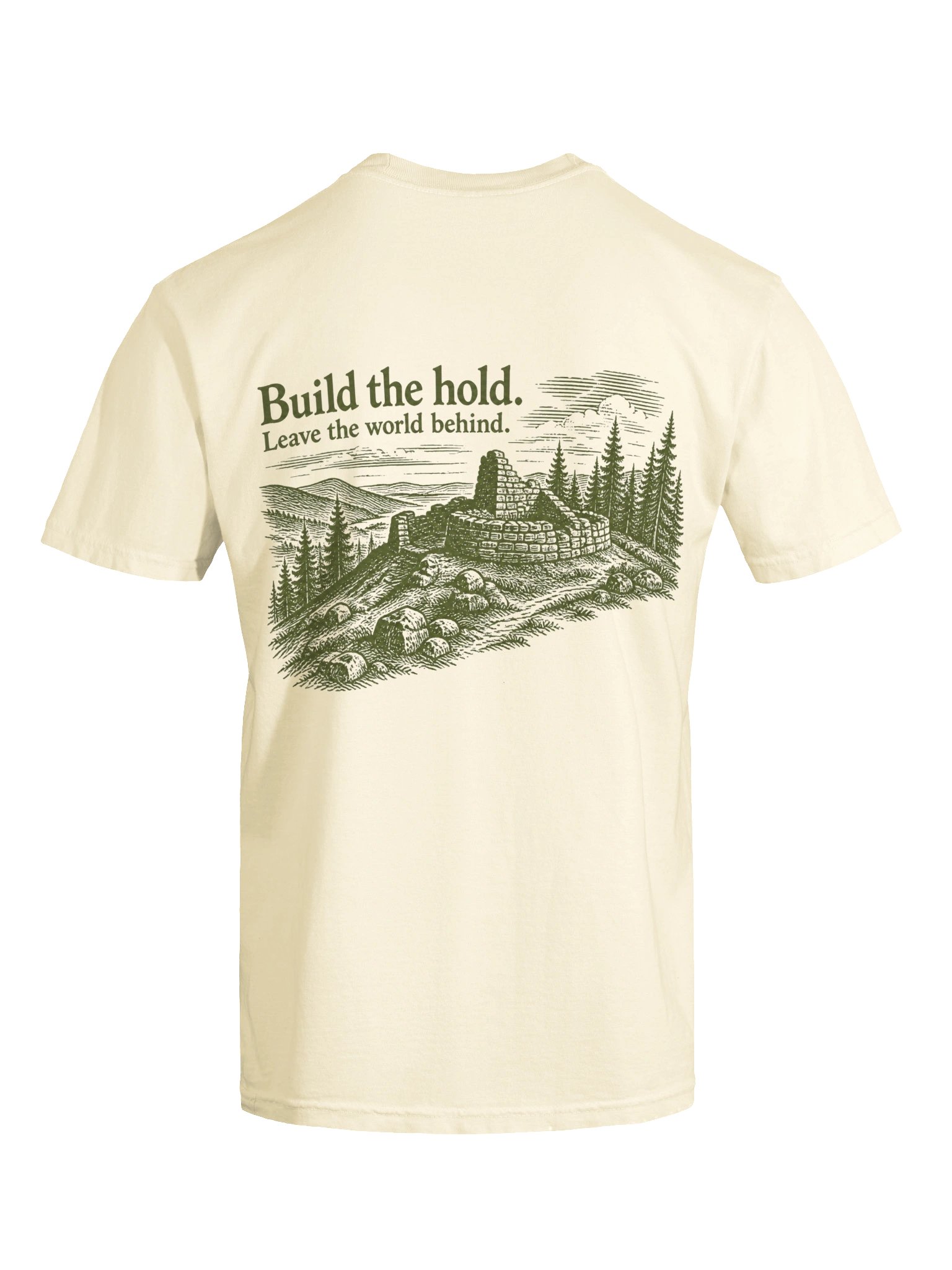 Build the Hold Tee — Caer Ryderic Signature CR product image (7)