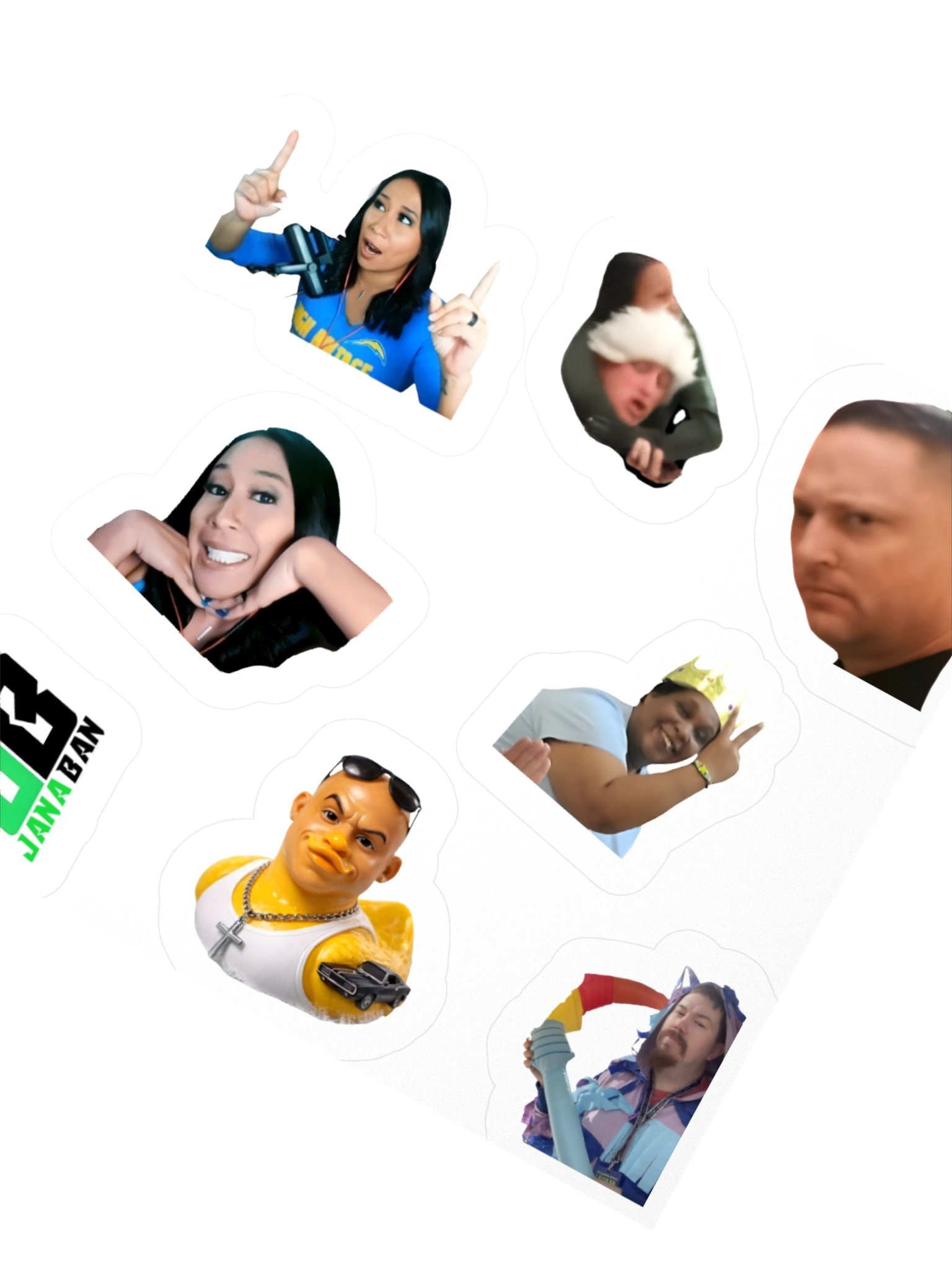 JanaBan Emote Sticker Collection product image (4)