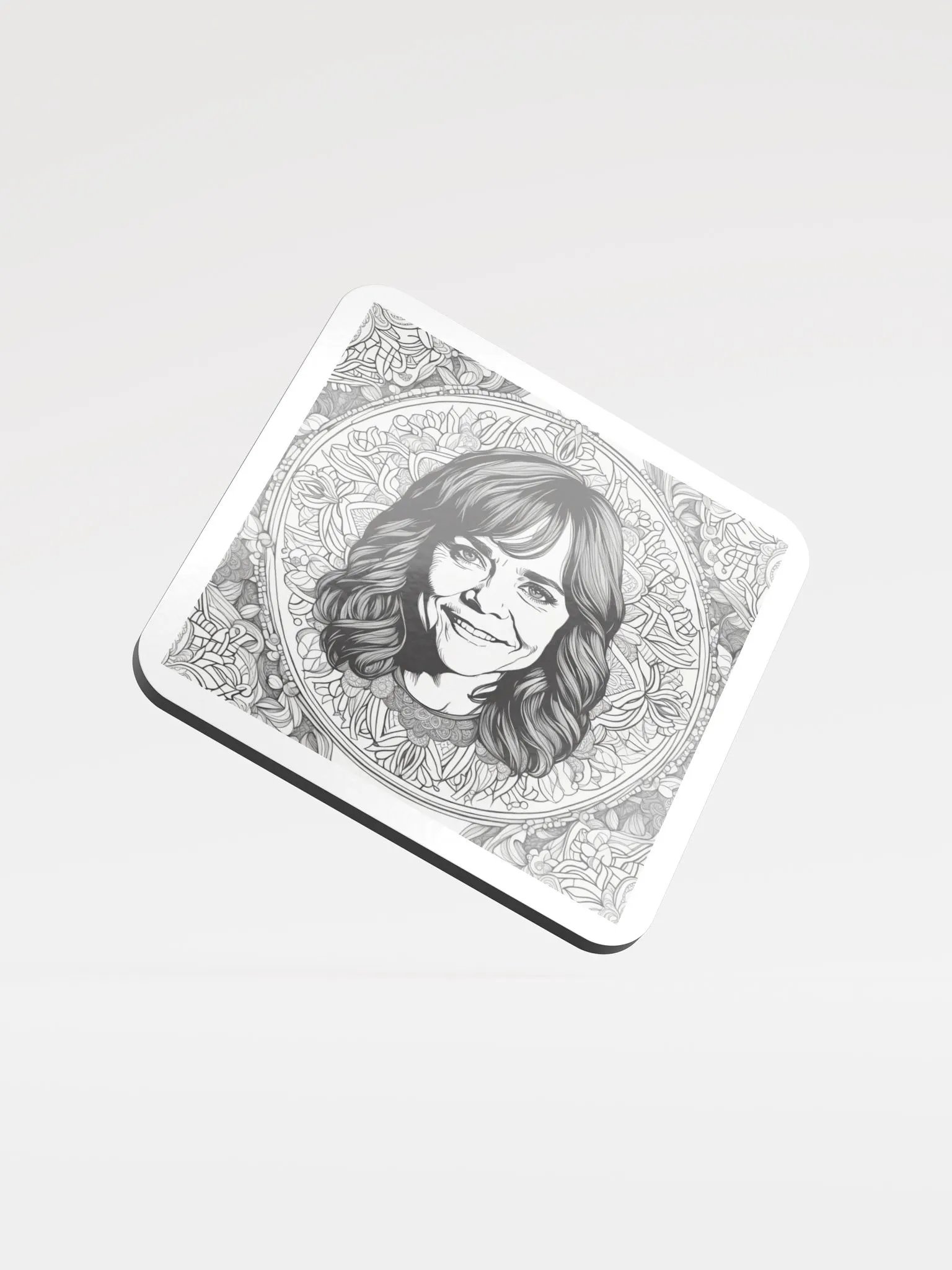 Smiling Serenity Cork Coaster Set product image (1)