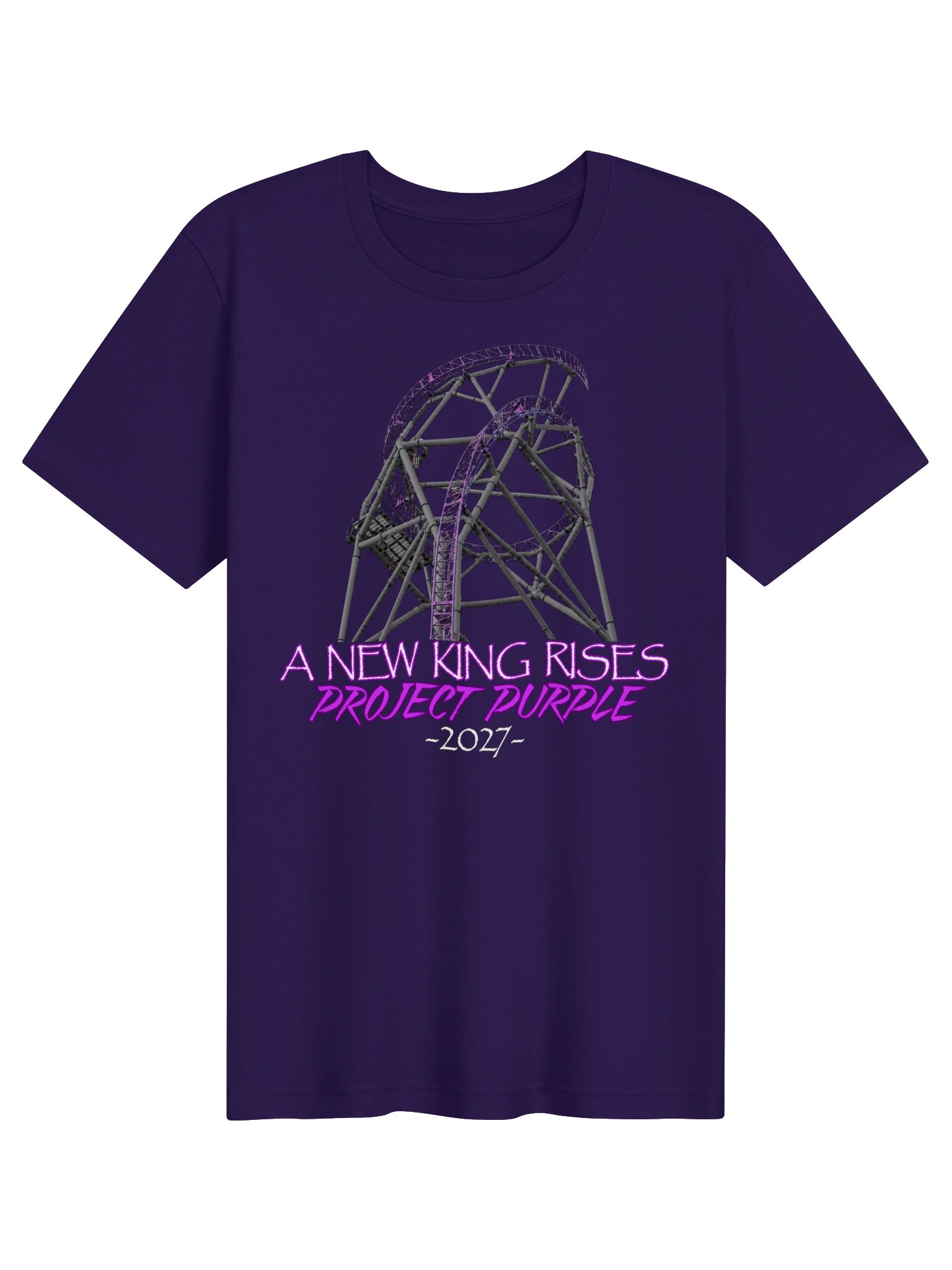 Project Purple 2027 - A New KING Tee (Only 44 left) Limited Edition! product image (1)