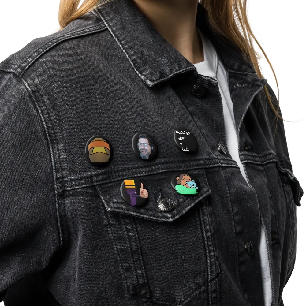Puduhge With A Duh Pin Button Set product image (17)