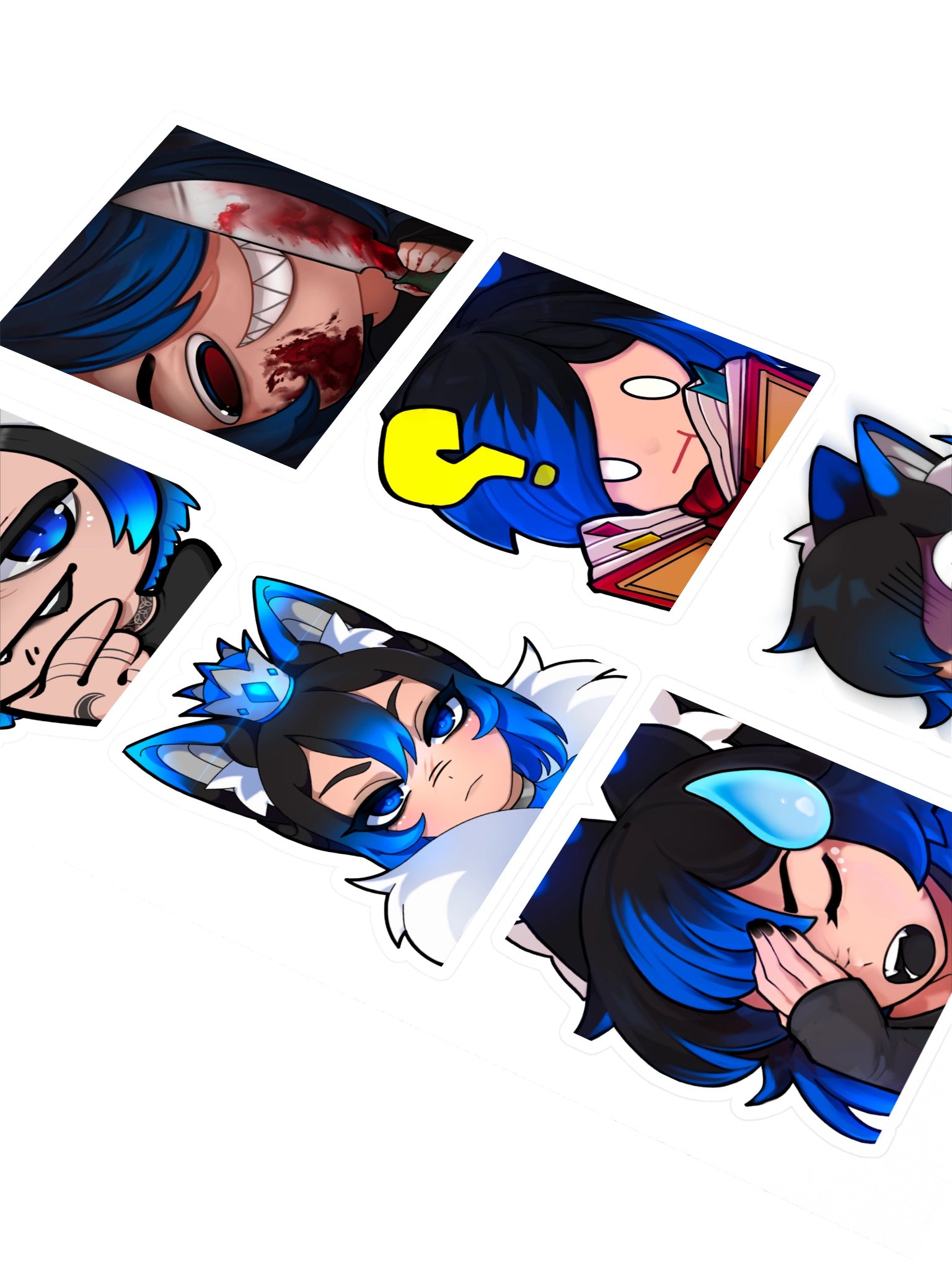 Emote Sticker Sheet 2 product image (2)
