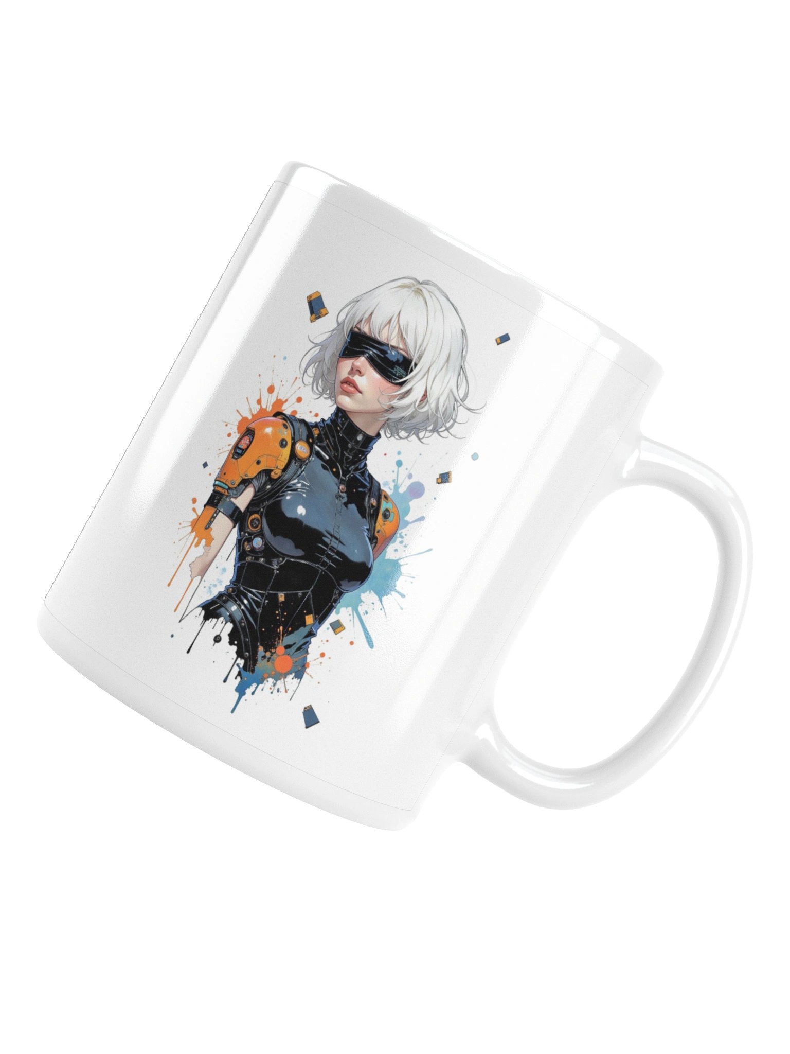 Cyber Android Warrior Coffee Mug product image (5)
