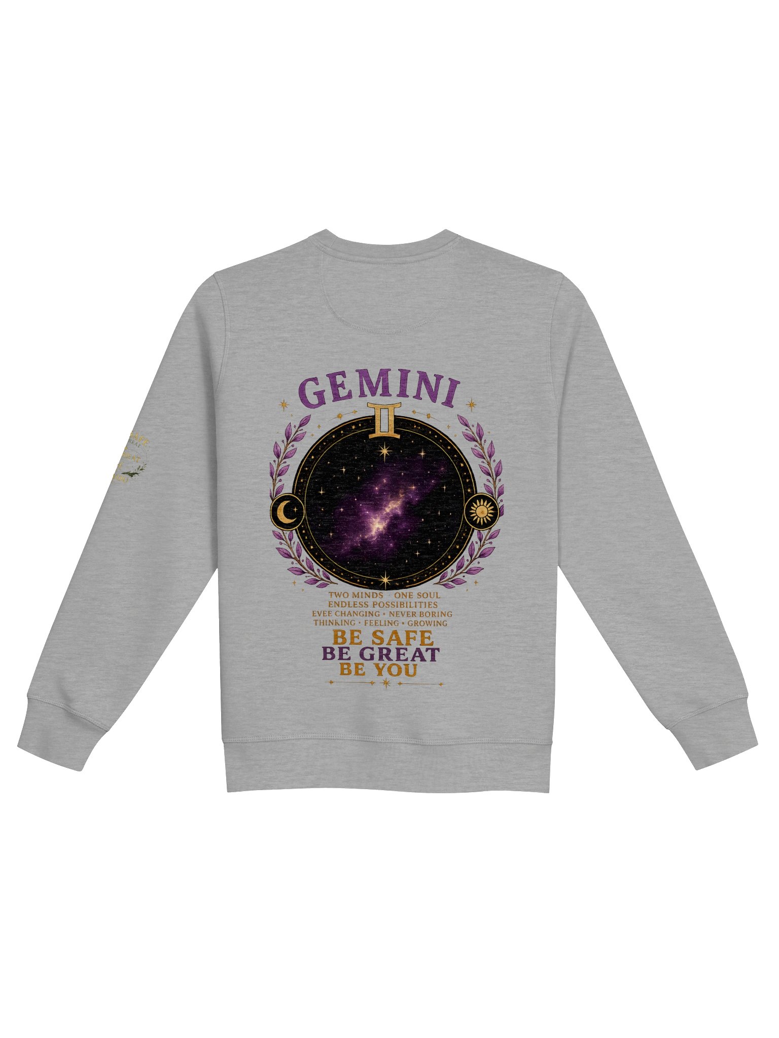Gemini “Inspired by Curiosity” Premium Zodiac Crewneck product image (2)