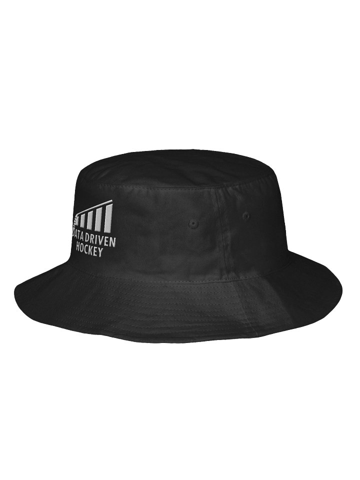 DataDrivenHockey Bucket Hat (Dark colours with white logo) product image (2)