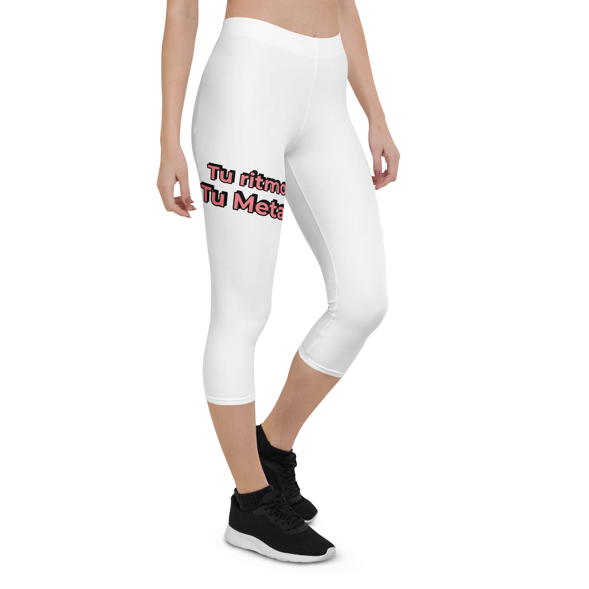 Tu Ritmo • Tu Meta Capri Leggings Tranquilo Quieto Brand product image (7)