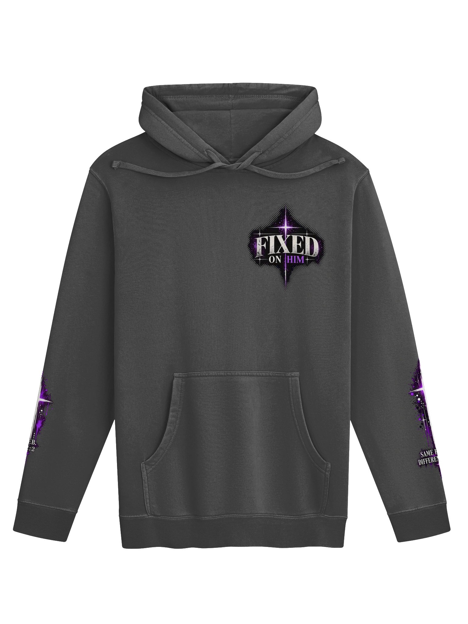 FIXED ON HIM — Pigment Dyed Statement Hoodie product image (1)