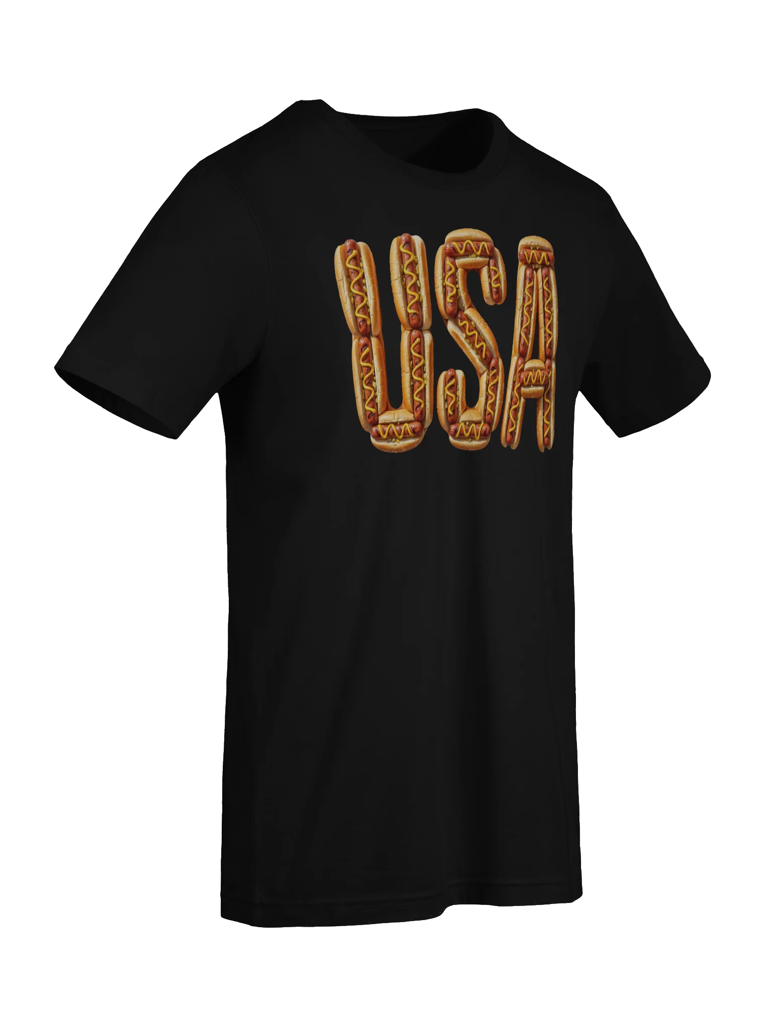 Hot Dog USA Tee | Patriotic USA T Shirt product image (67)