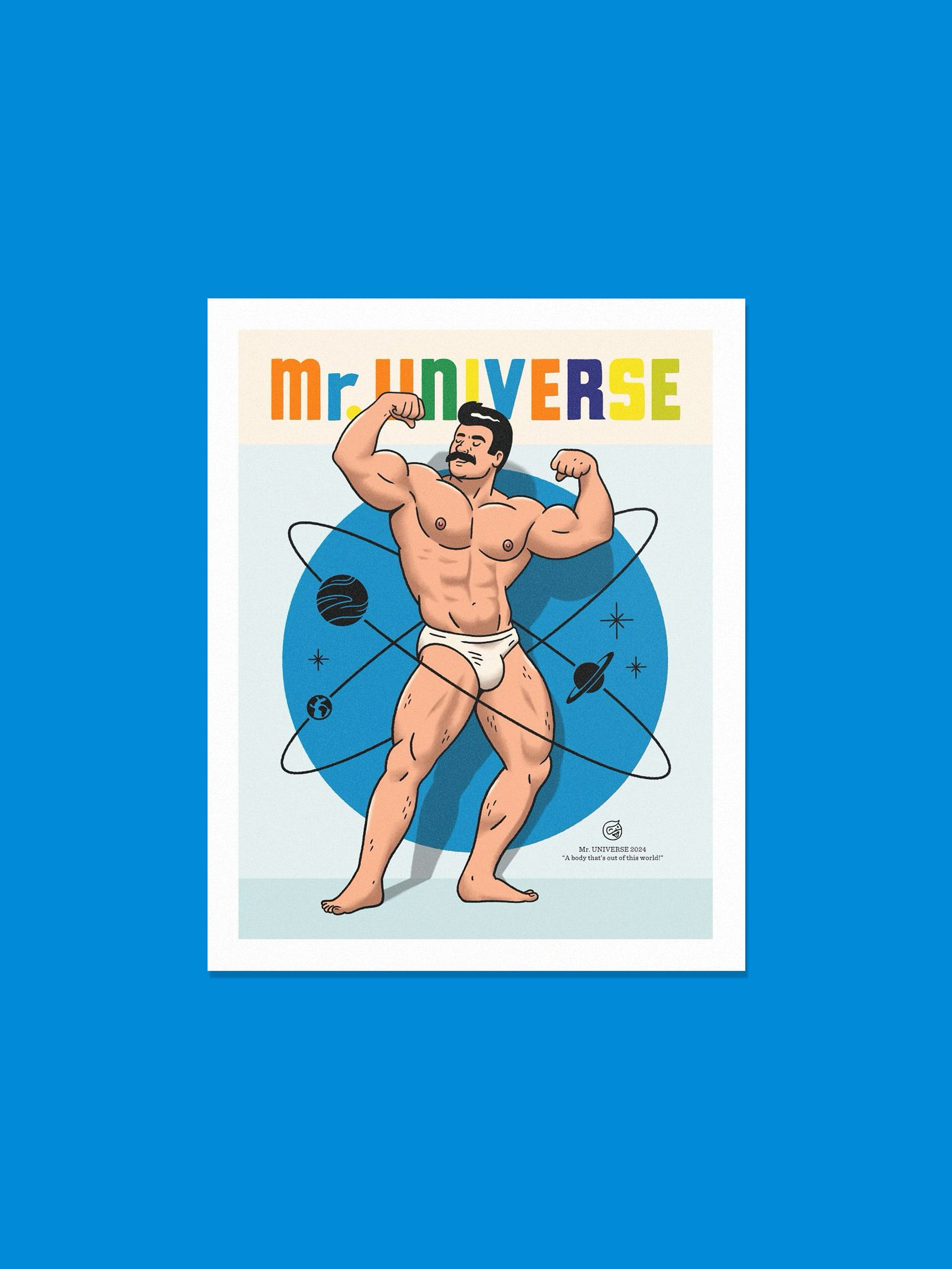 Mr. Universe 8x10 Print product image (6)