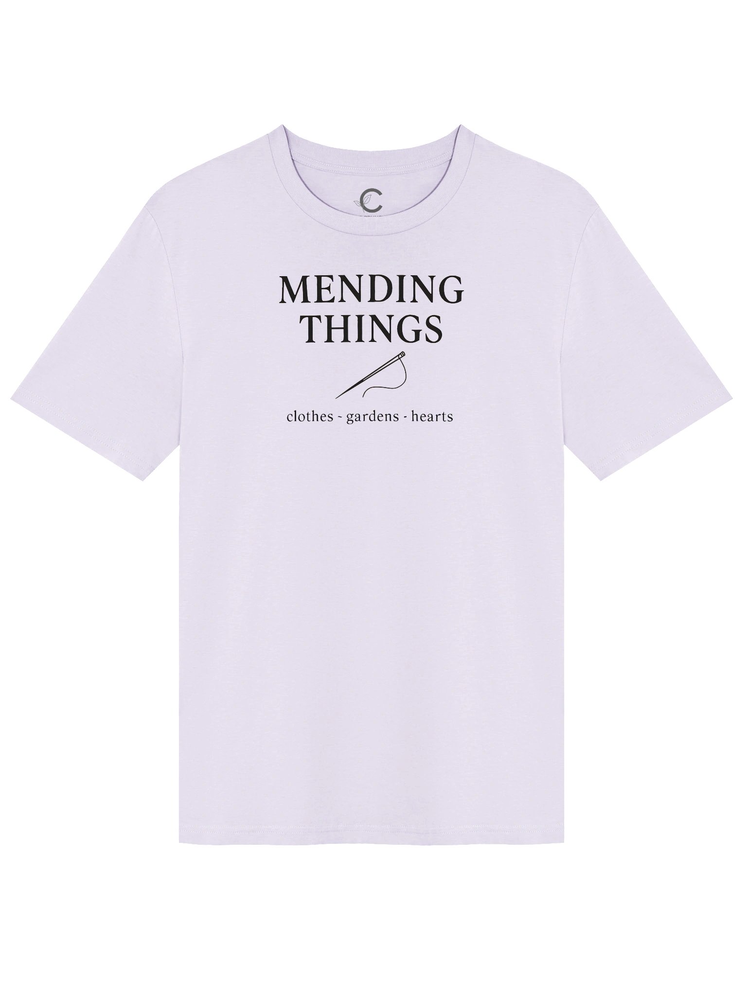 Heritage Goods: "Mending Things" Organic T-Shirt product image (2)