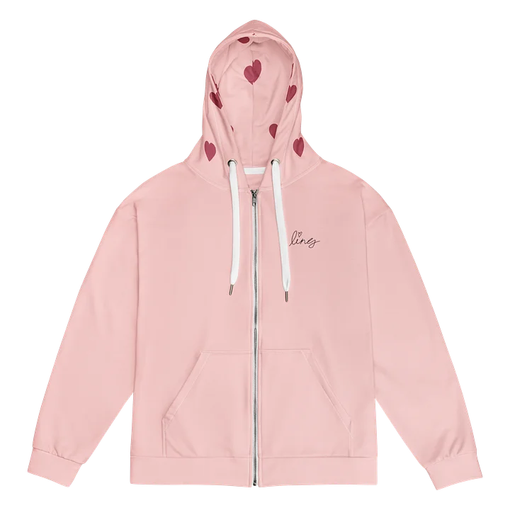 Lingling Kwong Valentine Unisex Zip Hoodie product image (1)