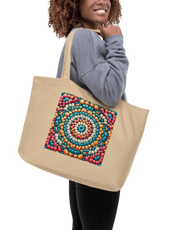 Orange Kaleidoscope Tote product image (1)