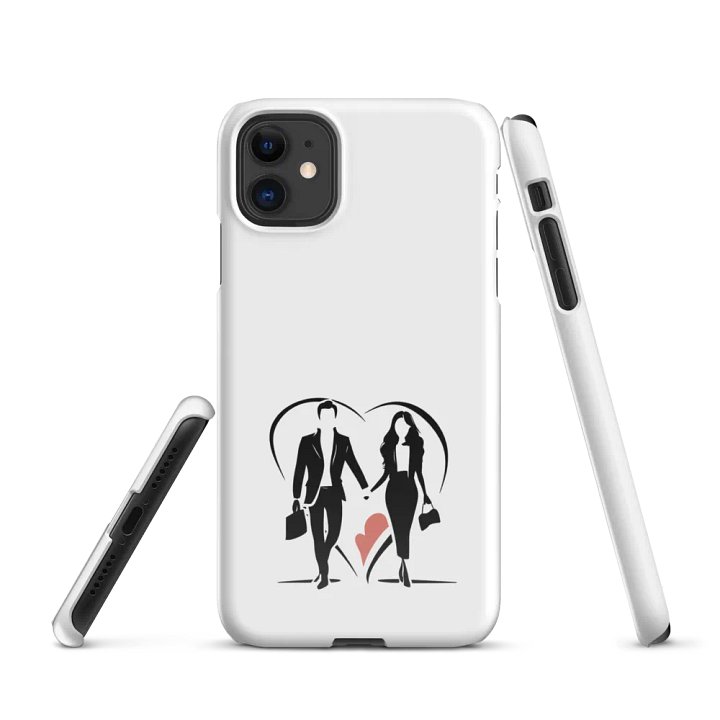 Modern Love Logo Snap Case for IPhone (White) product image (1)