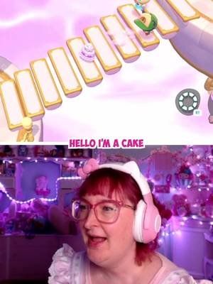 I look so sweet that I BECAME cake ! 🍰   No but seriously how did I not think of that ? You guys are GENIUSES!!   #hellokittyislandadventure #hkia