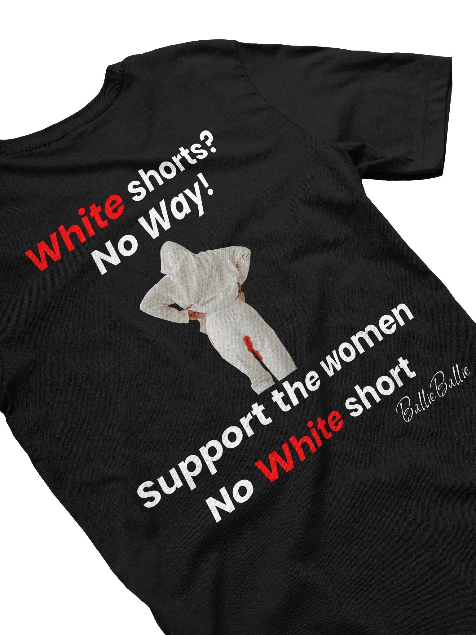 White short? No Way! Support the women No white short product image (4)