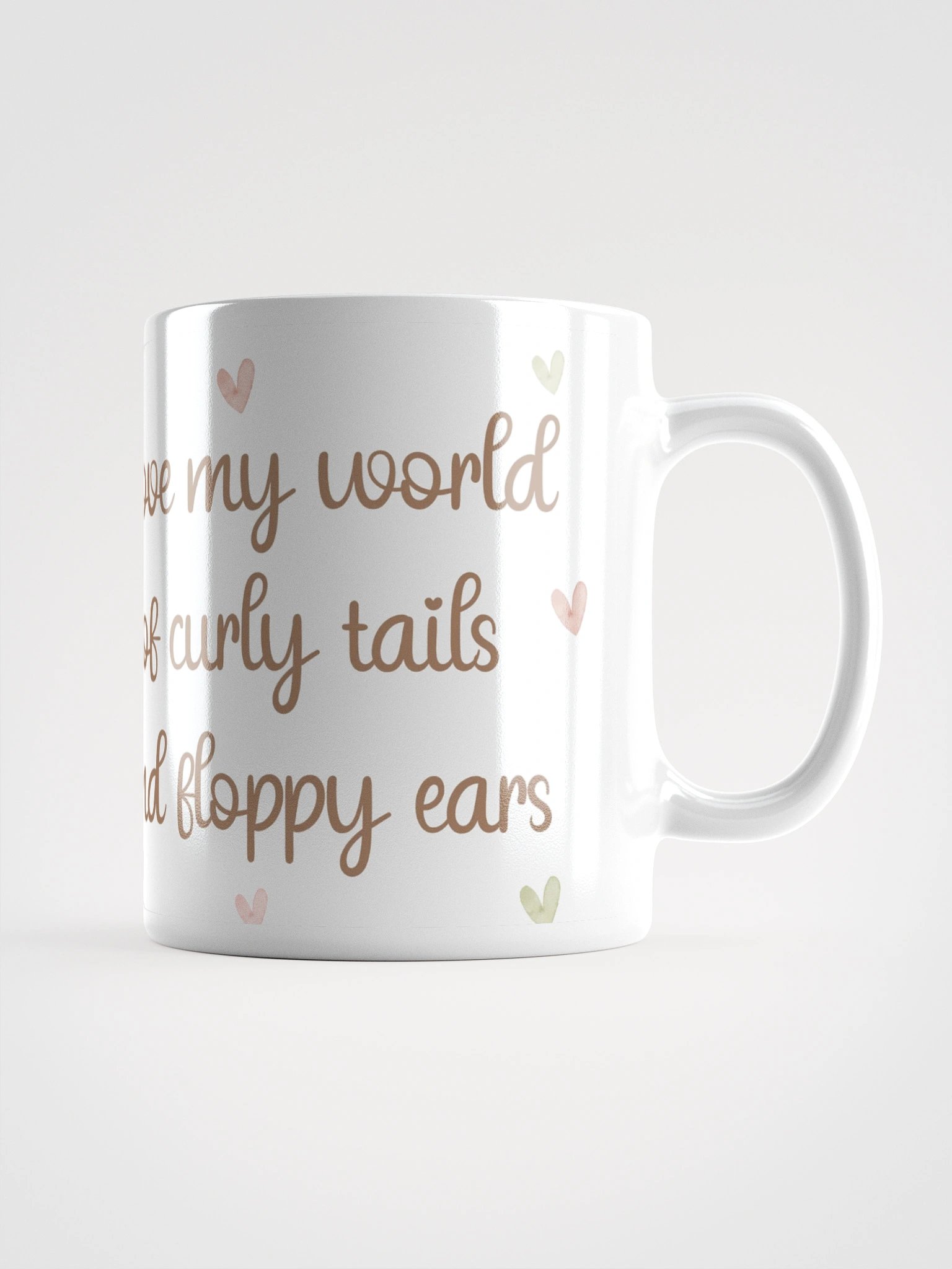 Curly Tails & Floppy Ears Pig Mug product image (4)