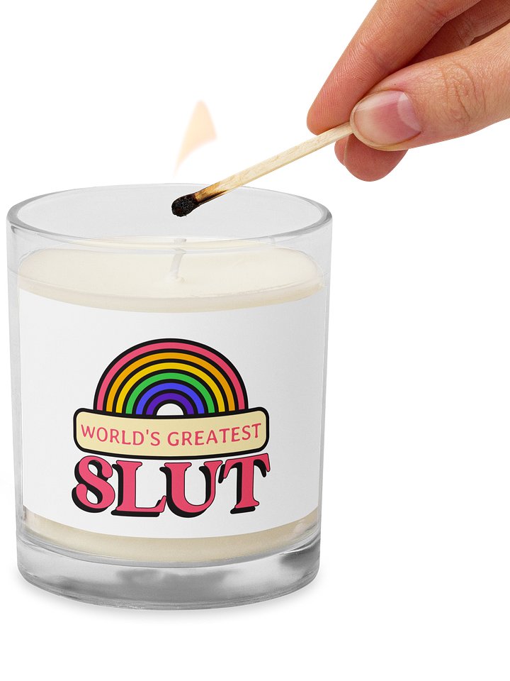 World's Greatest Slut soy candle product image (1)