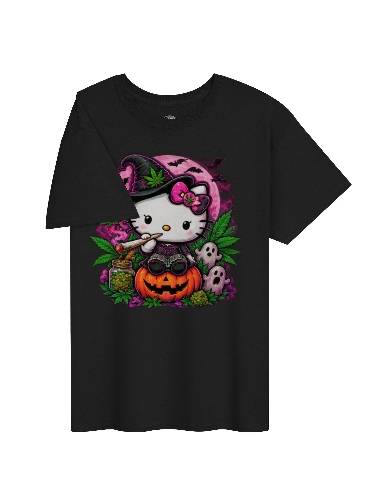 Pinkaween Kitty Graphic Tee product image (3)