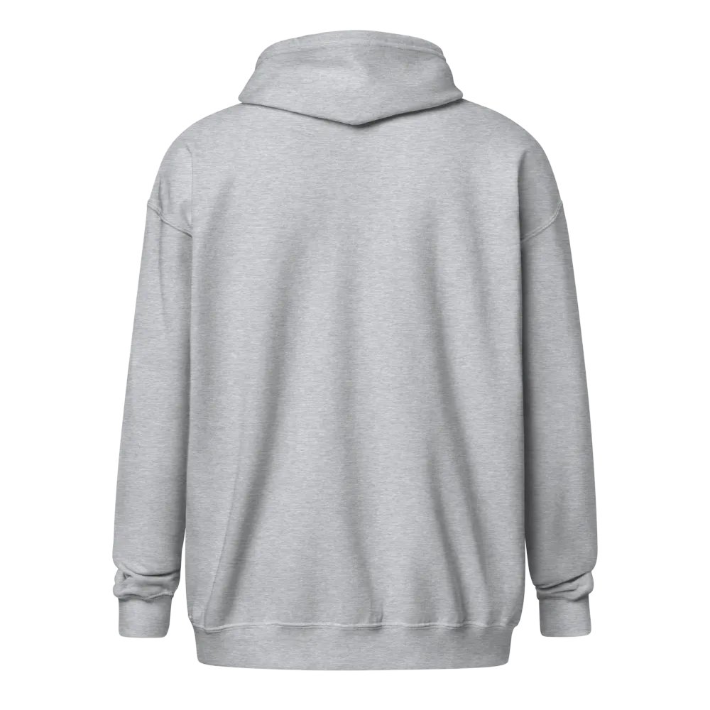 Leitrim/Liatroim Orthodox style Ogham embroidered Zip Hoodie product image (22)
