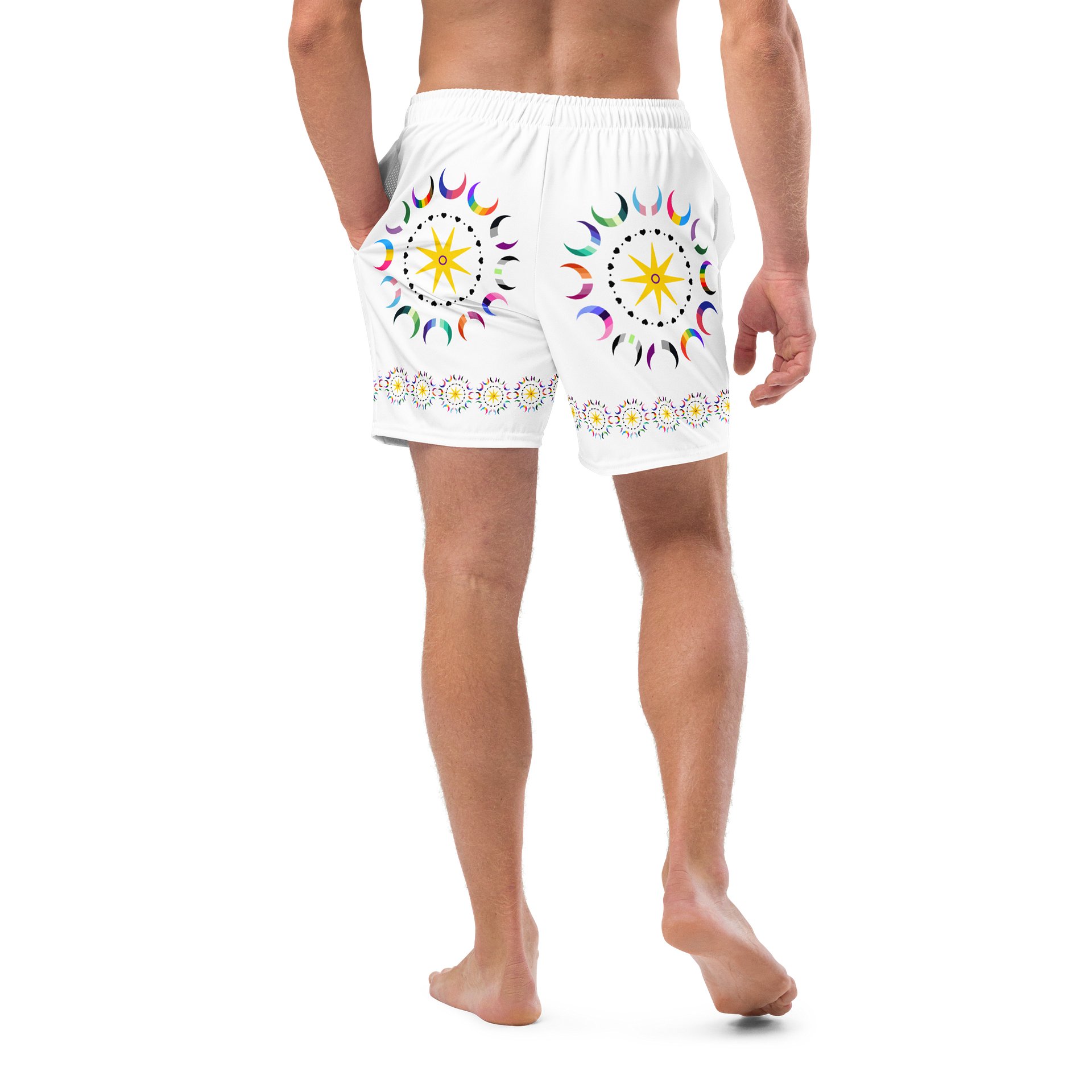 Galactic Splash Swim Trunks product image (10)