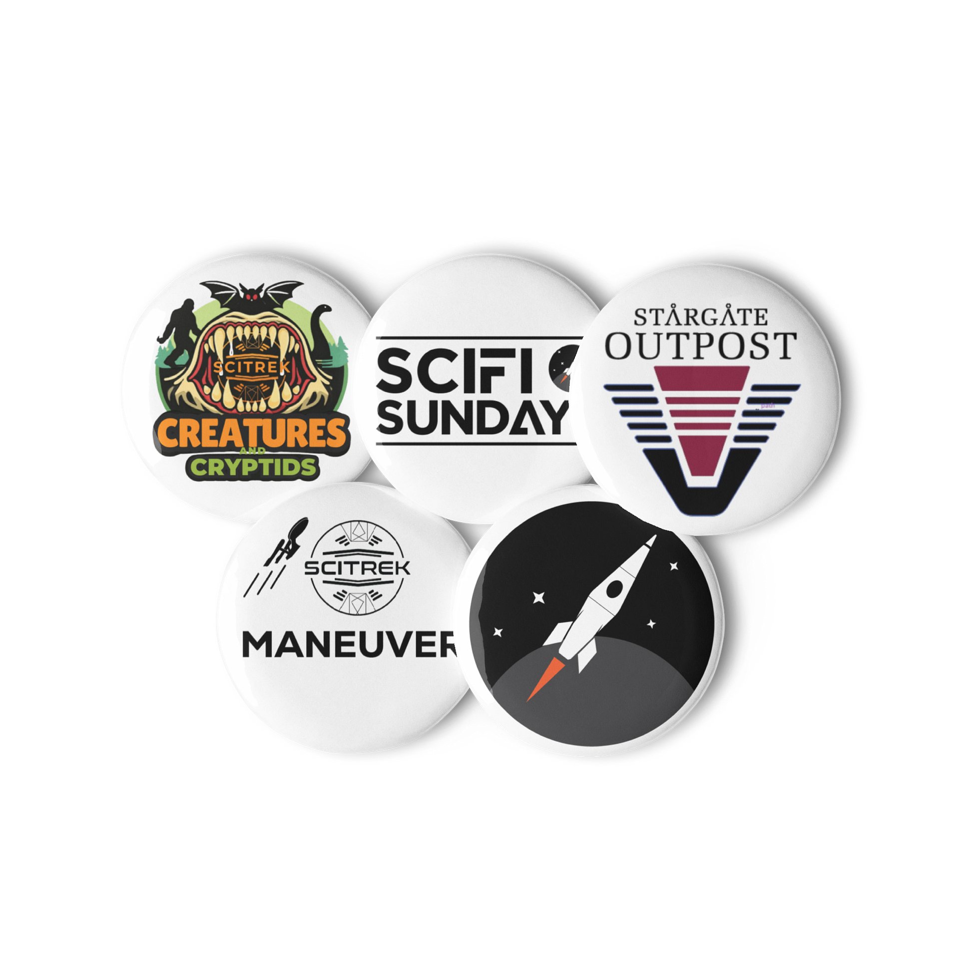 SciTrek Podcast Buttons! product image (2)