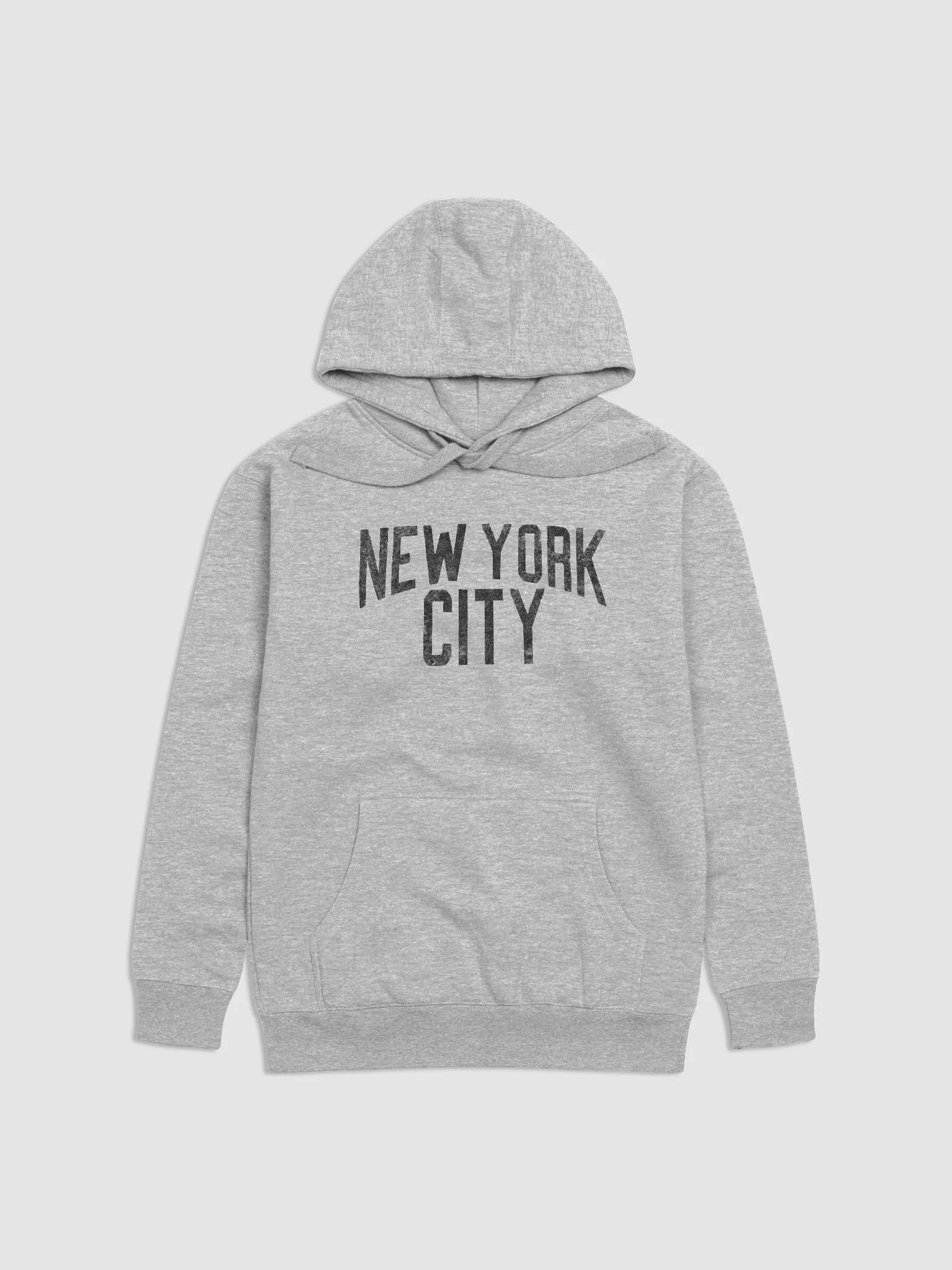 New York City Premium Hoodie (Black text) product image (1)