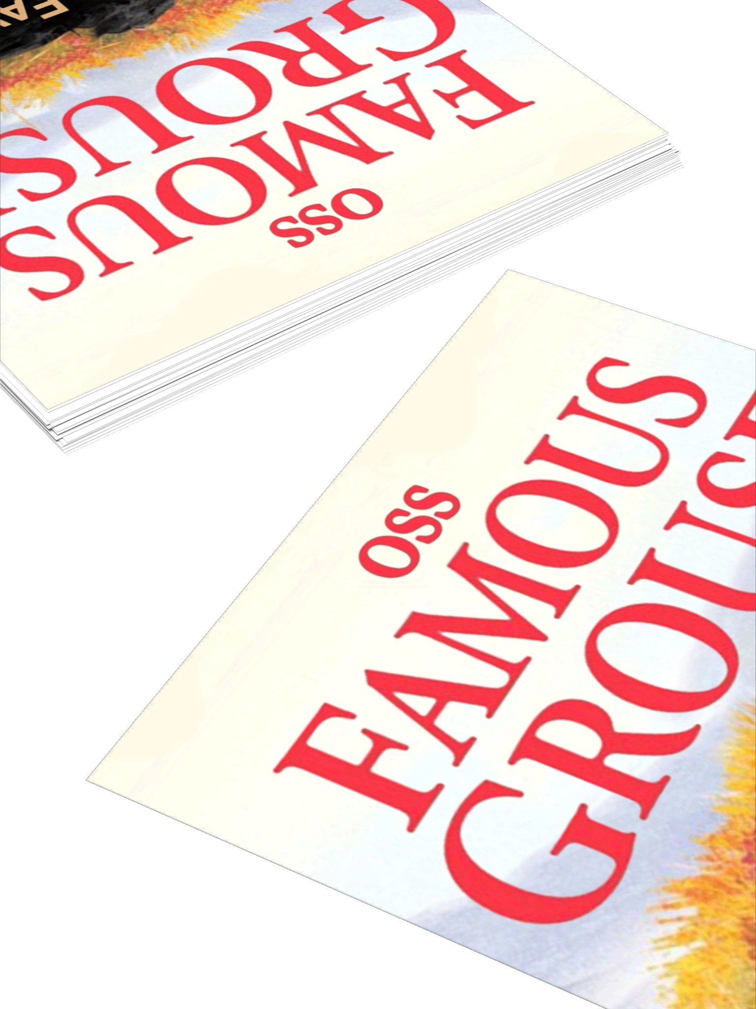 Famous Grouse (sticker) product image (7)